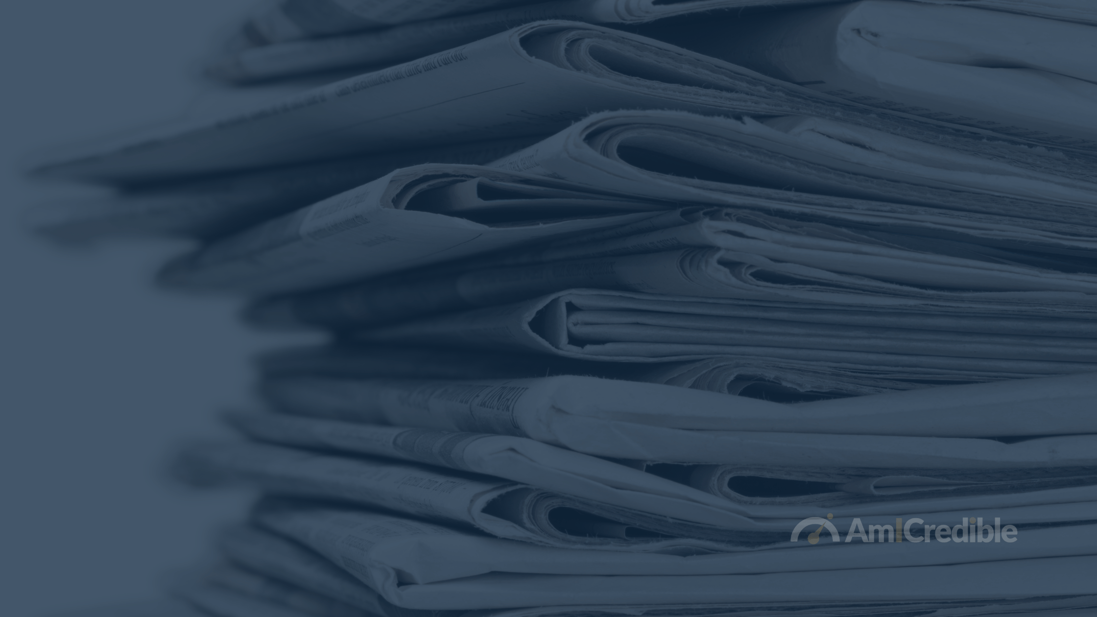 A stack of newspaper: rebuilding trust in the news